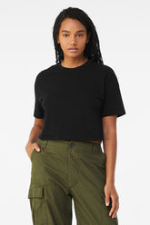 BELLA+CANVAS  Women's Jersey Crop Tee BC6482
